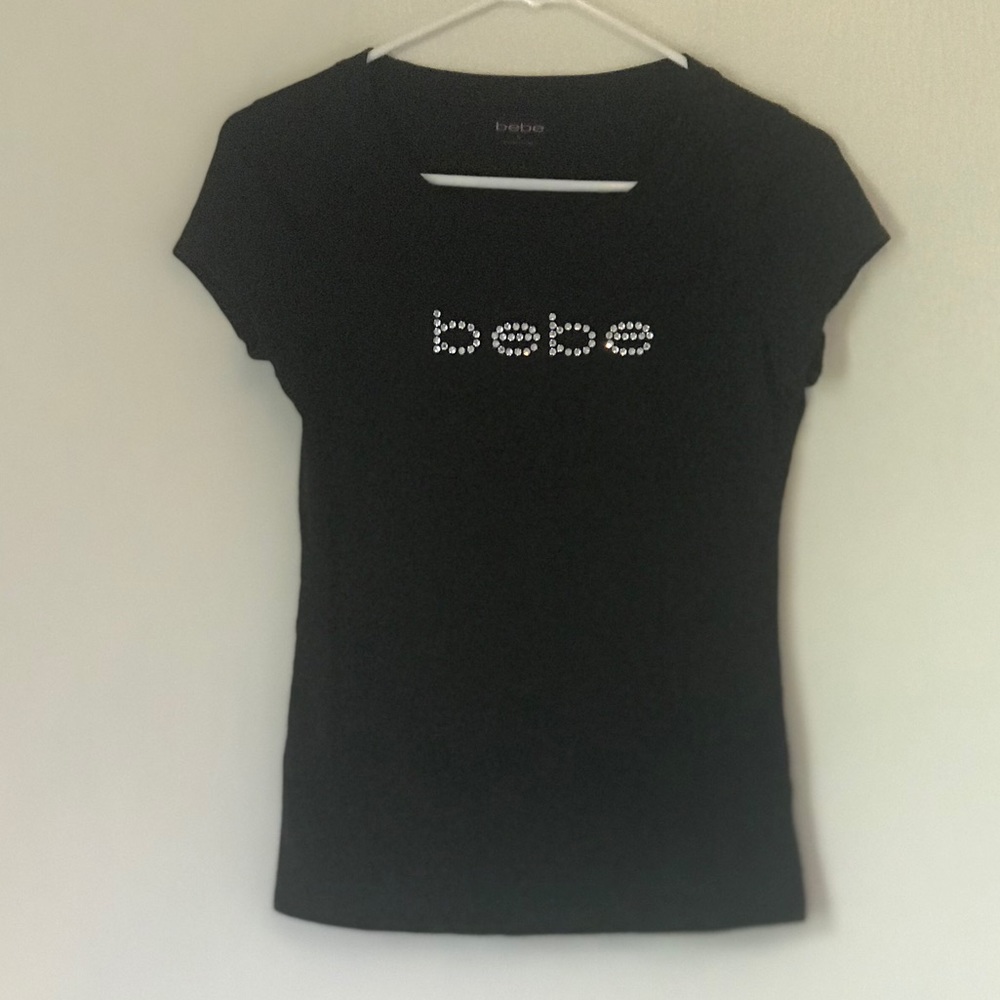 👀NWOT BLACK BEBE SHIRT